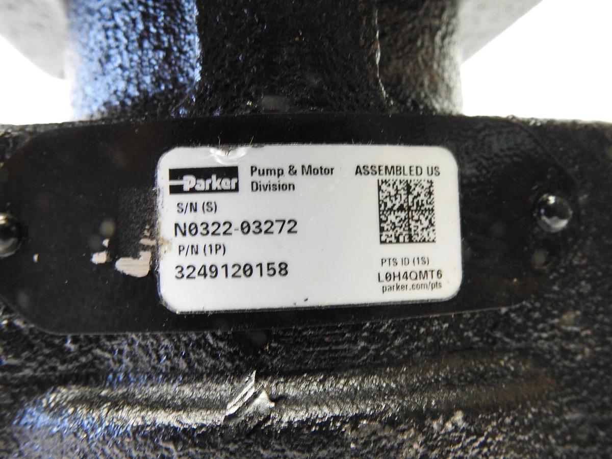 GENUINE Parker 3249120158 Hydraulic Gear Pump 324-9120-158 Backhoe, Loader - OEM
