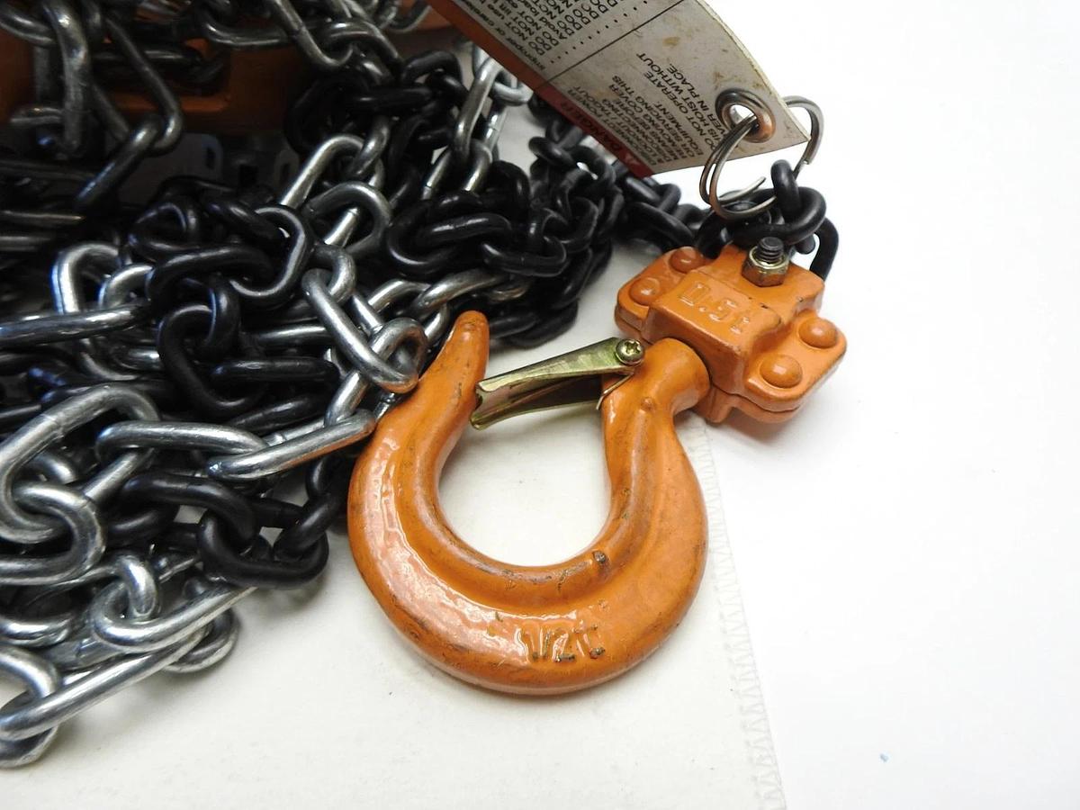 Vestil 500 KG Low Headroom Chain Hoist Trolley LOW-1G 1000 LBS - NOB NEW!