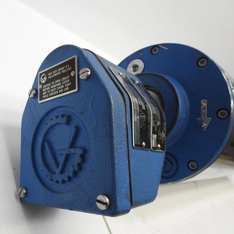 Van Der Graff TM160A30-0220 PL2TBRH Drum Motor TM160A30 TM160-30 - NOB NEW!