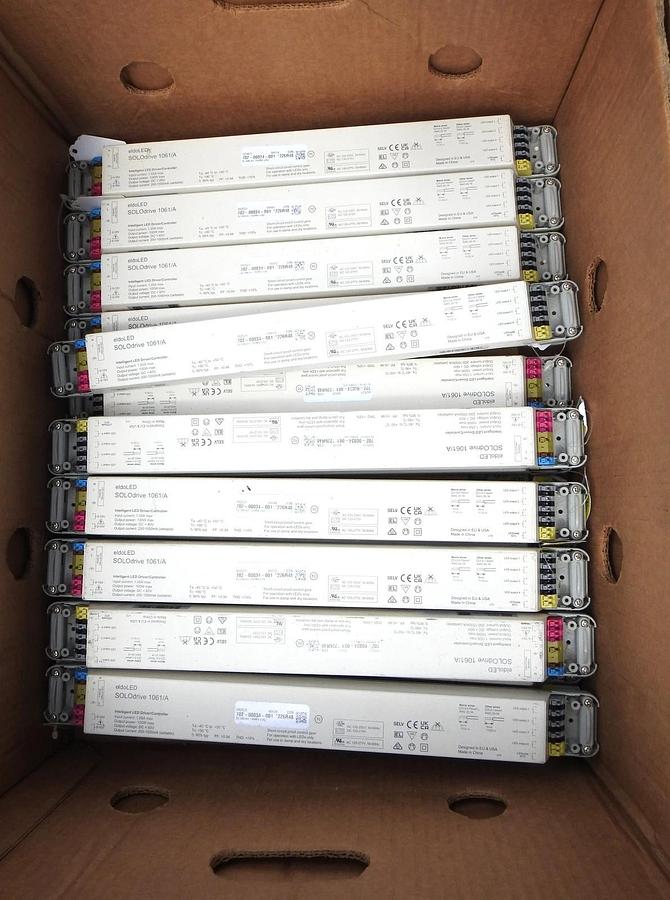 Lot of 17 - eldoLED SOLOdrive 1061/A Intelligent LED Driver/Controller SL1061A1