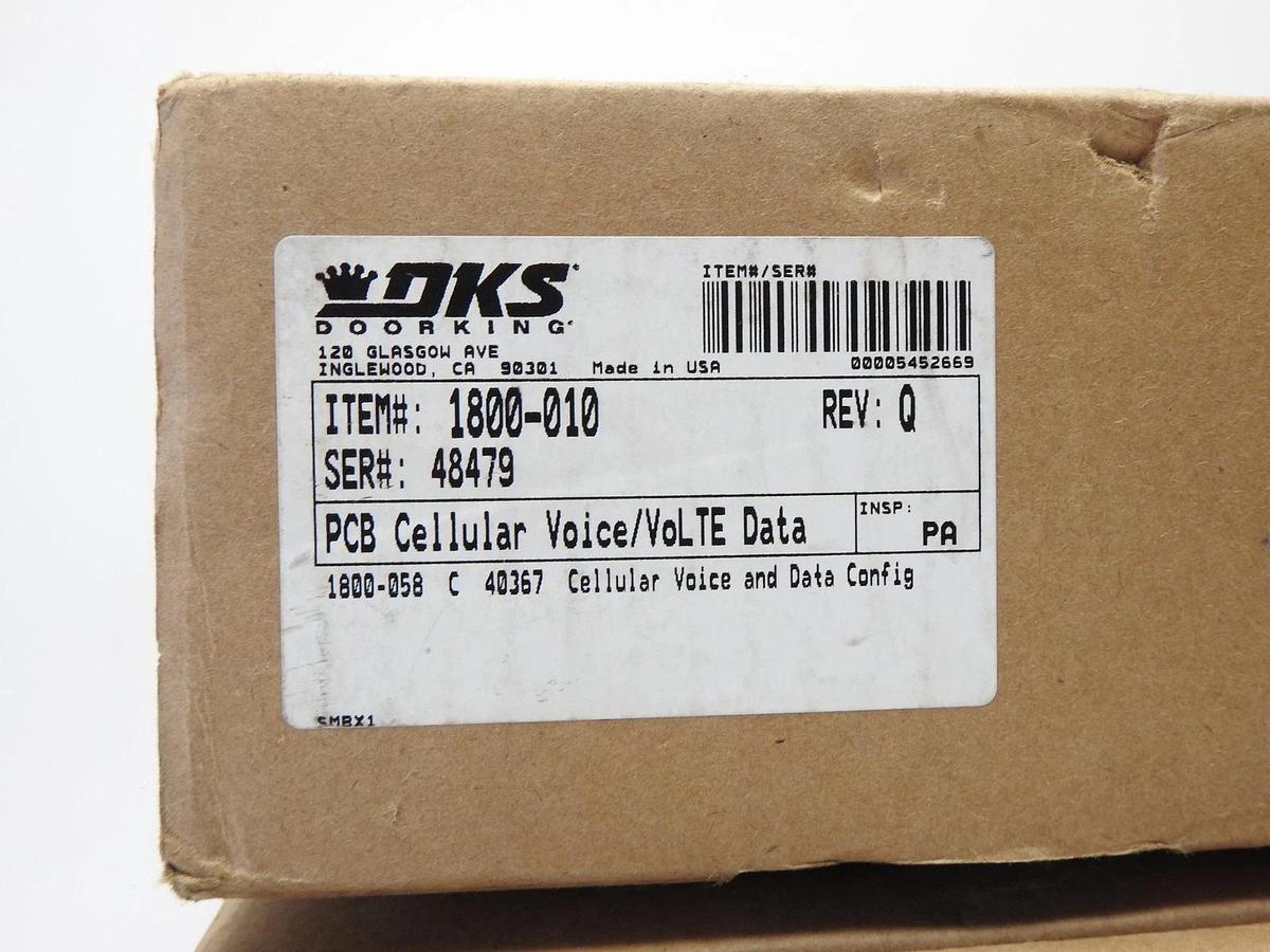 Lot of 3 Doorking DKS 1800-010 Telephone Entry System Expansion Board AS IS READ