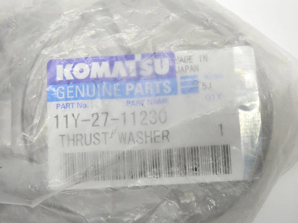 Genuine Komatsu 11Y-27-11230 Washer (2 PACK) OEM NEW