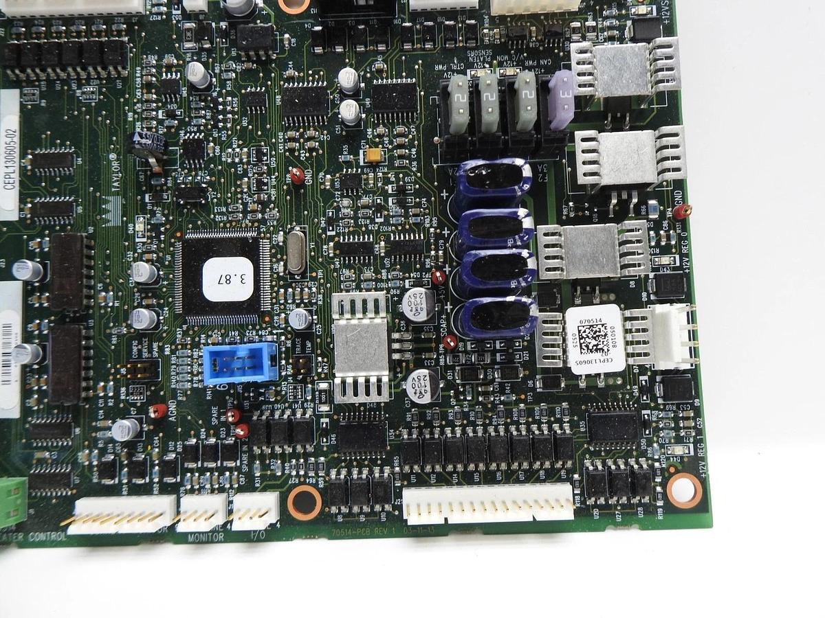 OEM Taylor 070514 Control Board Main Timer/Heater C804, C801, C803, F802, P802
