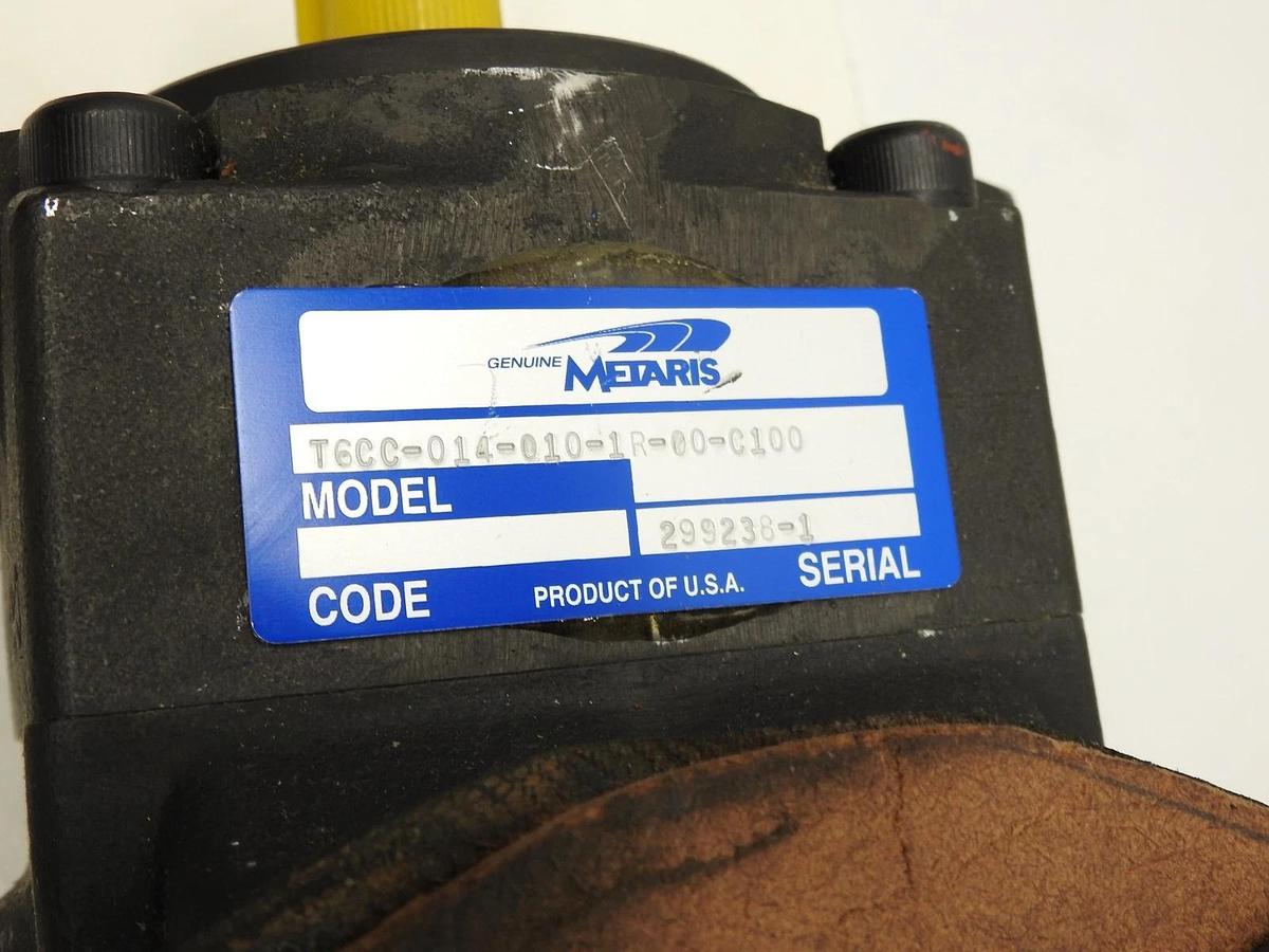 GENUINE Metaris T6CC-014-010-1R-00-C100 T6CC Series Parker Denison Vane Pump NEW