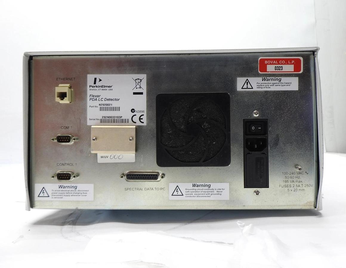 PerkinElmer Flexar PDA LC Detector N2920021 - AS IS UNTESTED - READ DESC