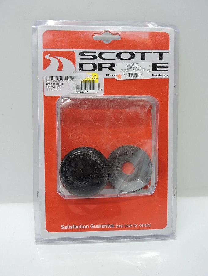 Scott Drake 1967-1973 Ford Mustang Strut Rod Bushing | C6OZ-3A187-HD | Strut Bar | Aftermarket