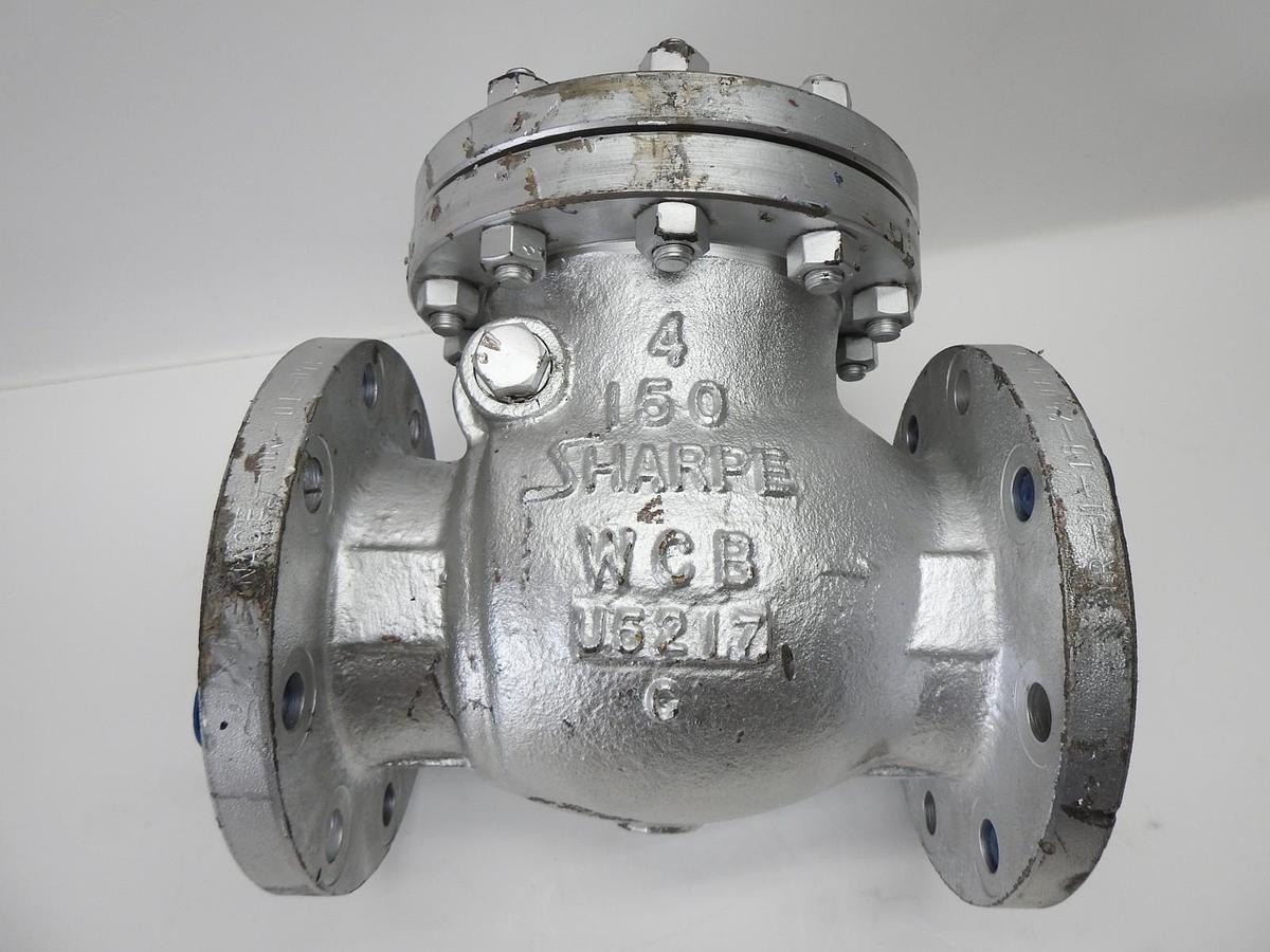 Sharpe 4" Check Valve WCB 13CR HF A182 F6 25114 - NOB NEW!