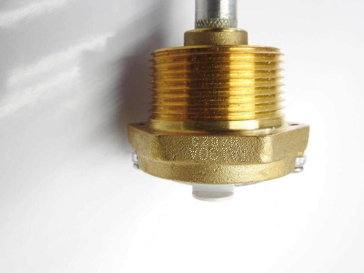 Squibb Taylor TA130A BRASS THREADED GAUGE - 1-1/4" MNPT - 24" Tank Dia - OEM NEW