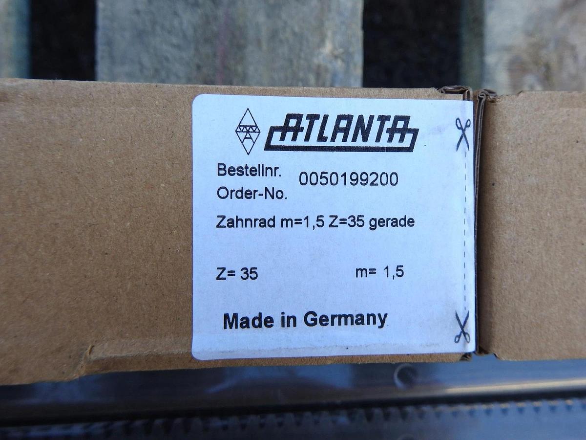x3 Atlanta Drive Systems Pinion Drive 35T, 14MM w/ x8 Rails 50199201, 1297286