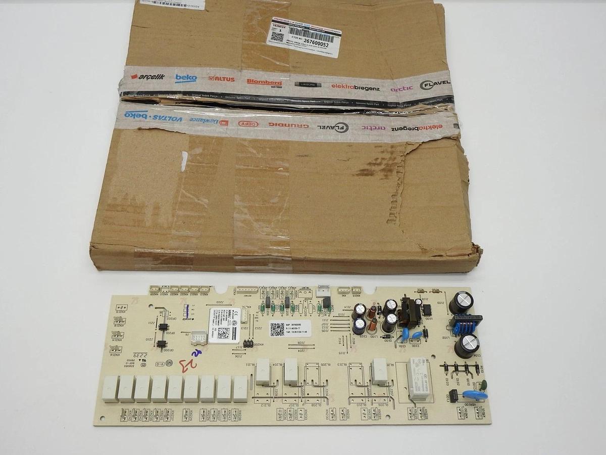 Beko 267600052 Mainboard Blomberg GENUINE OEM - NOB NEW!