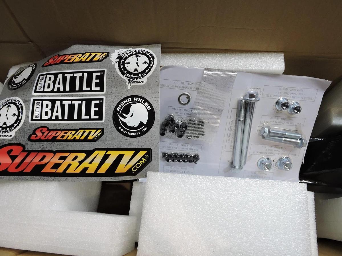 SuperATV (LEFT SIDE ONLY) POLARIS RZR PRO XP HIGH-CLEARANCE REAR TRAILING ARMS