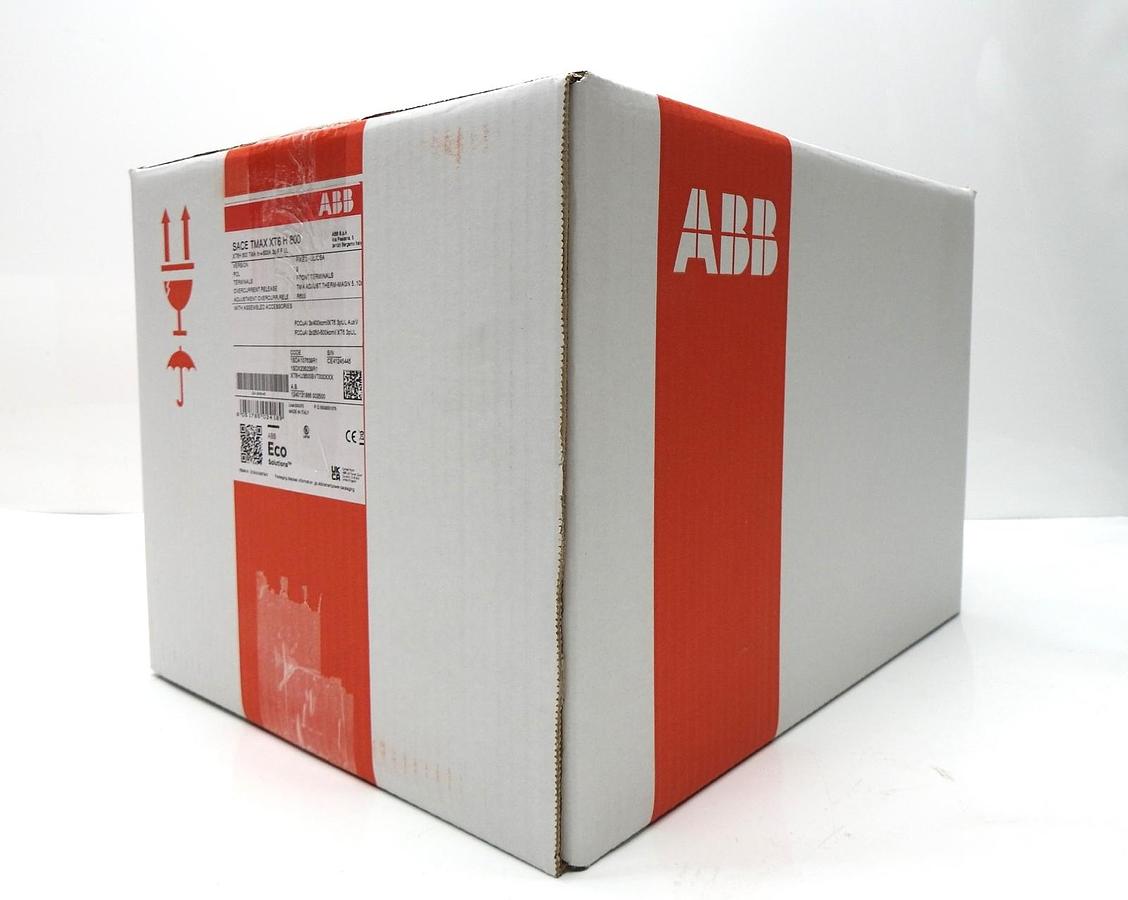 NEW! ABB SACE TMAX XT6H 800 TMA In=600A 3p F F UL (1SDA107639R1) Circuit Breaker
