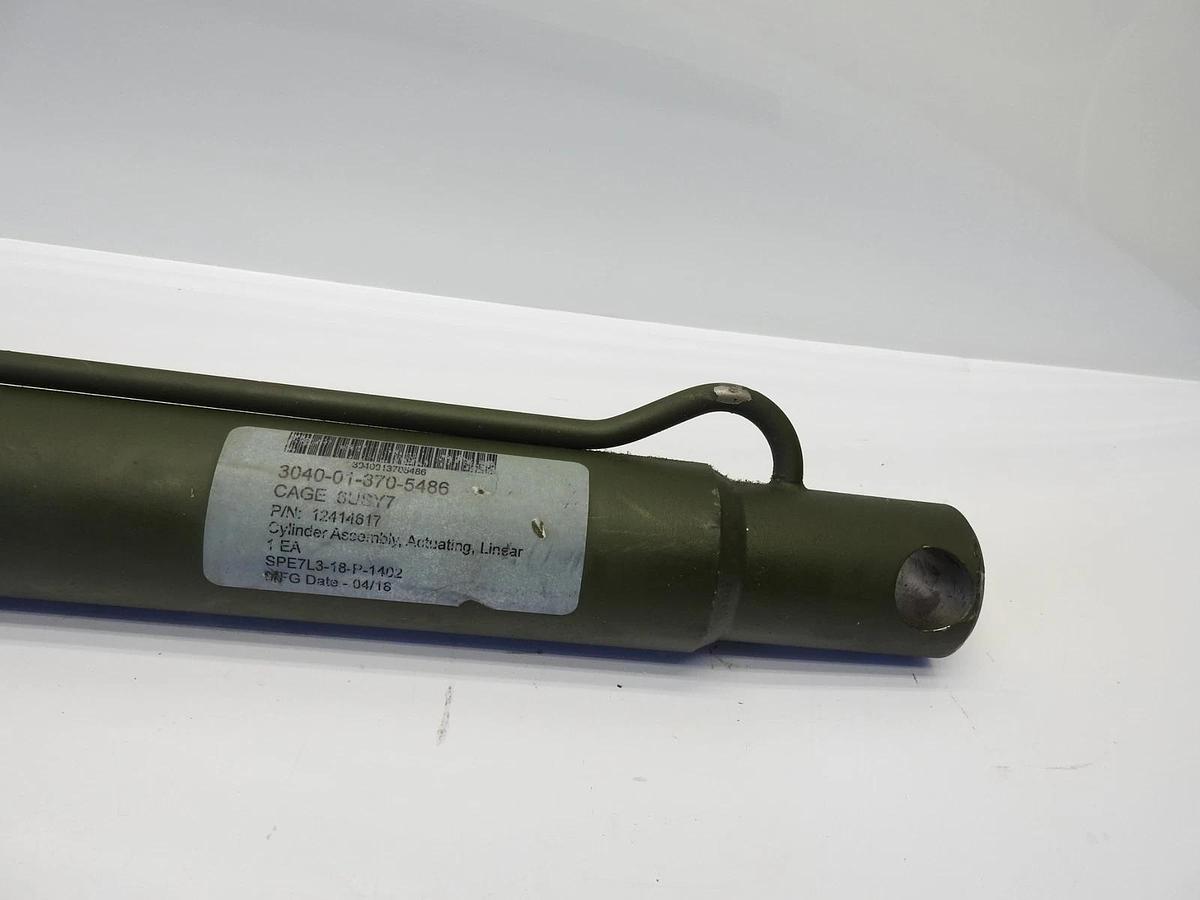 BAE Systems 12414617 LMTV/MTV Spare Tire Hydraulic Cylinder 3040-01-370-5486 NEW