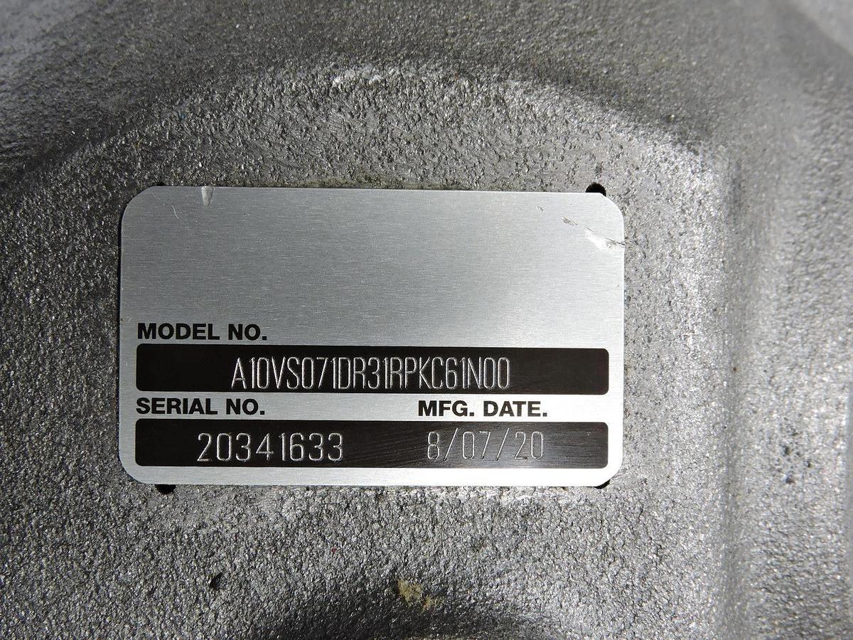 Rexroth A10VS071DR/31R-PKC61N00 Axial Piston Pump A10VS071 - NEW!
