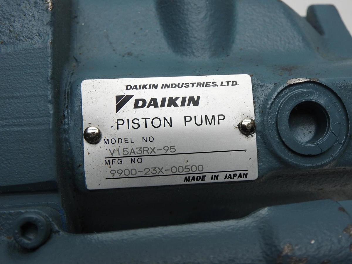 Daikin V15A3RX-95 Hydraulic Piston Pump V15A3RX95, 9900-23X-00500 OEM NEW!