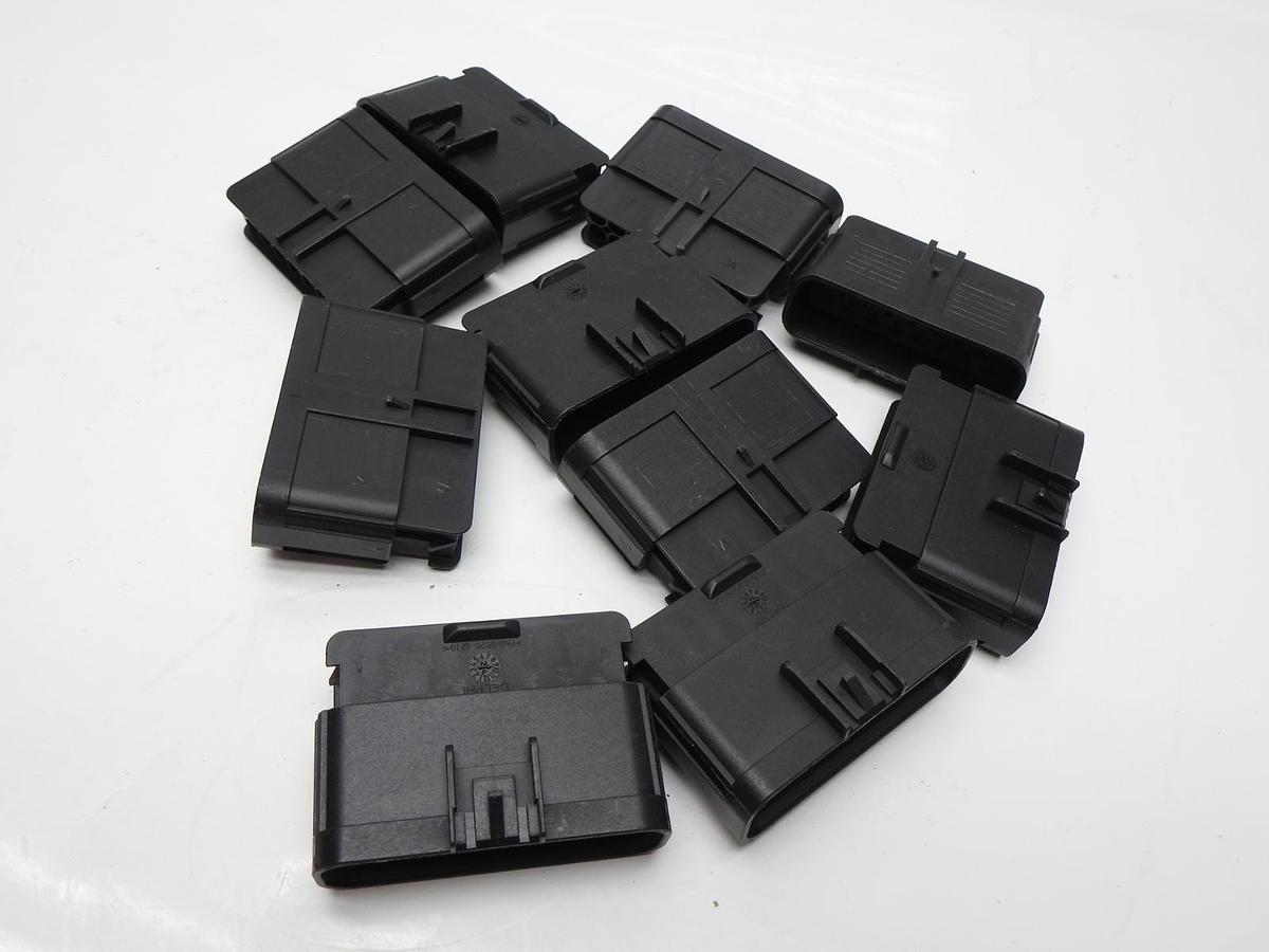 10 p/k- Delphi PA6-GB20GF10 Female 6-Pin Terminal Connector PA6-GB20 GF10