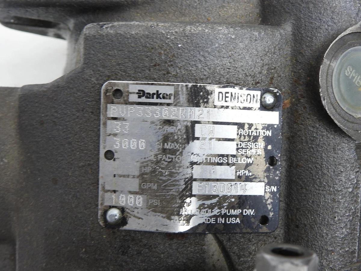 Parker PVP Series PVP33 Variable Volume Piston Pump PVP33302RM21 -AS IS UNTESTED