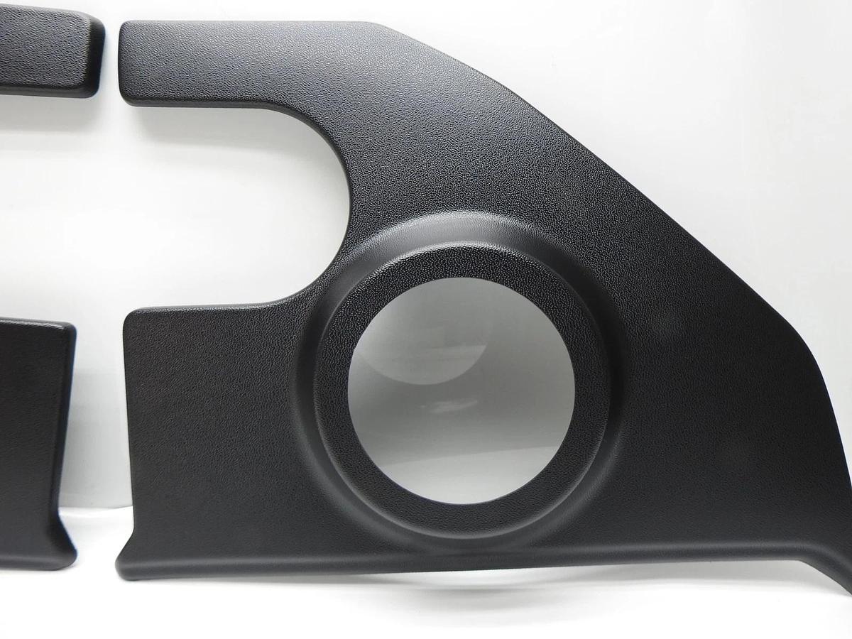 Custom Autosound KCHT-67/2 Custom Fit Kickpanel 67-72 Chevy, 67-72 GMC, Black