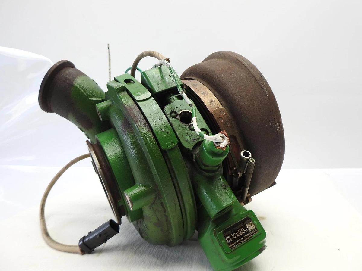 TESTED* John Deere RE549136 Garrett DZ118538 DZ120173 Turbo Charger for 9370R