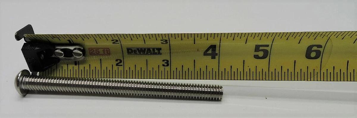 x110 - Button Socket Cap Allen 3/16 Stainless 5/16-18x4 Cap Screws
