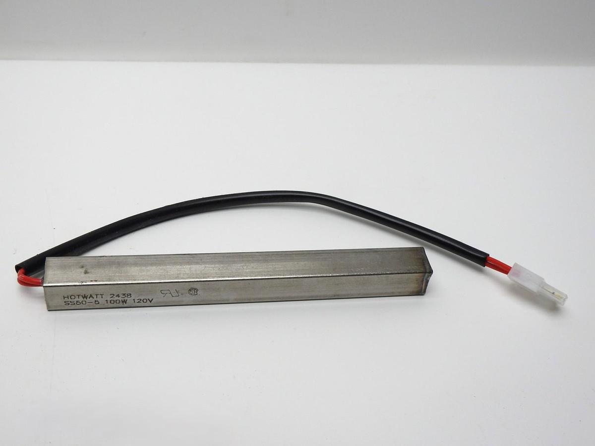 Hotwatt 2438, SS50-5 Strip Heater Square Cartridge Heater 5" 100W 120V -OEM NEW