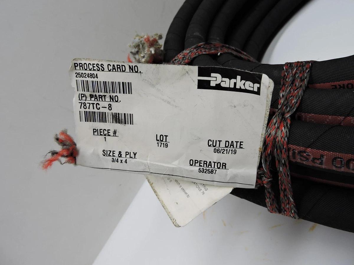 Parker 787TC-8 (3/4 x 4) 50' 15.25 M 787 Hose - NEW!