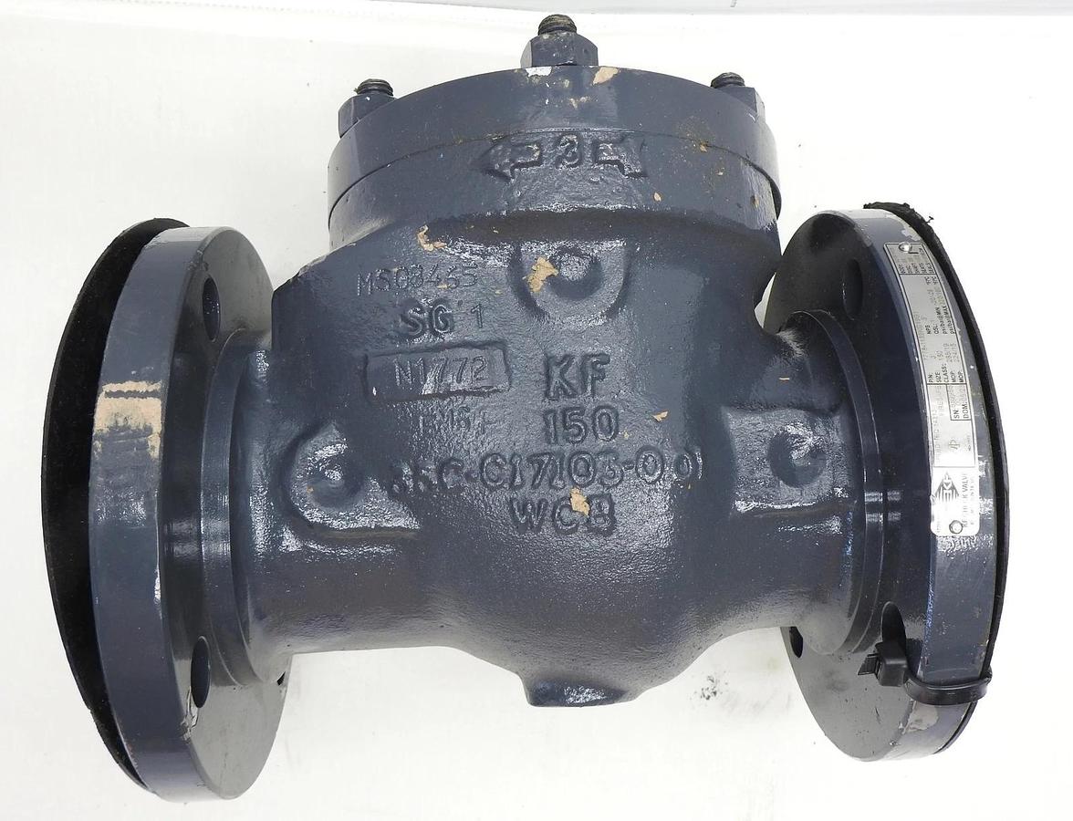 KF Check Valve 3" Swing Check Valve 7778-1139KC19G1 Class 150 Firesafe NEW!