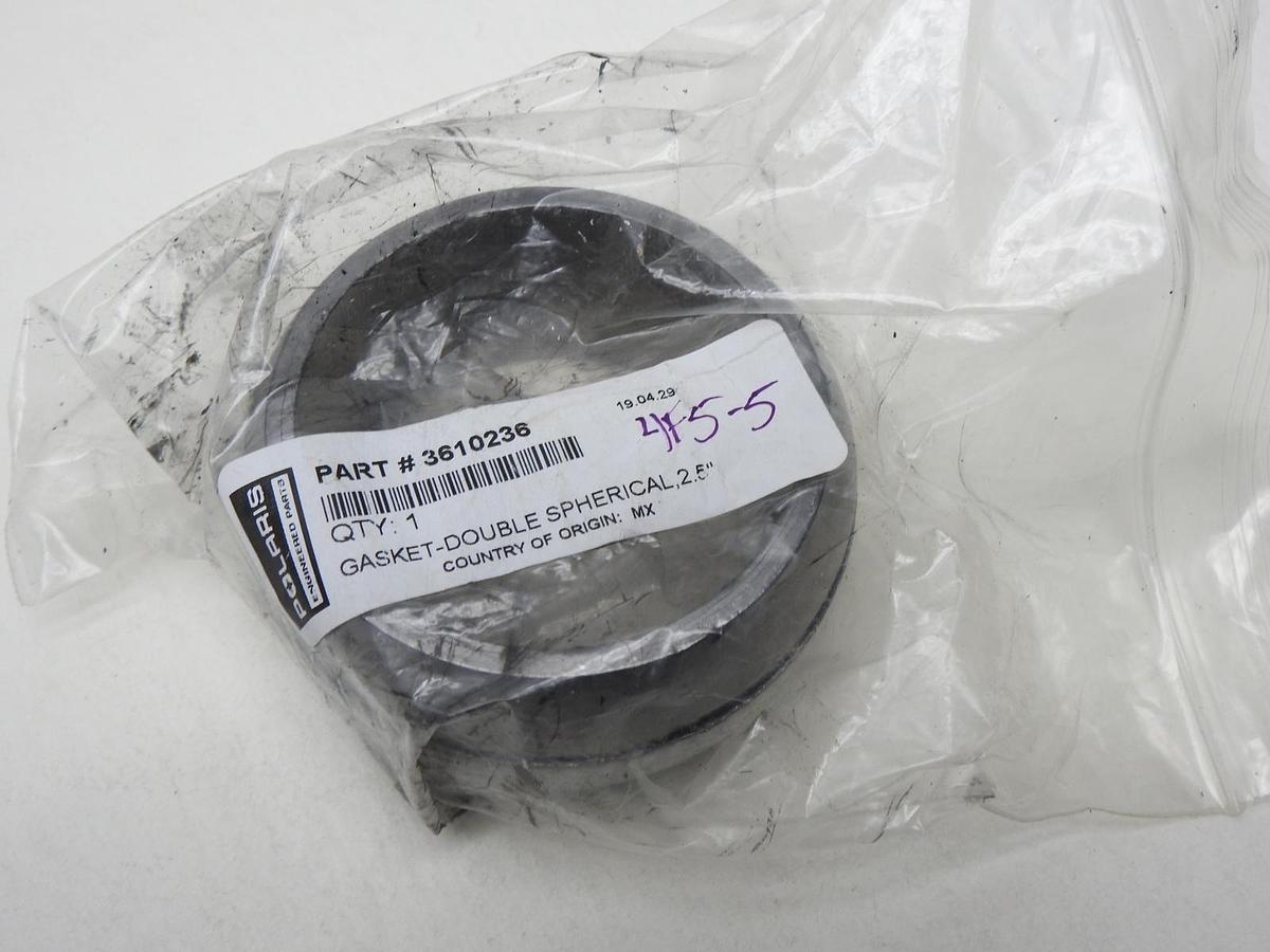 OEM Polaris 3610236 GASKET-DOUBLE SPHERICAL 2.5" RZR 1000 XP (For: Polaris) NEW