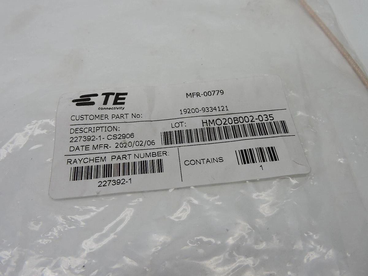 TE Connectivity 227392-1-CS2906 (227392-1) - NEW!