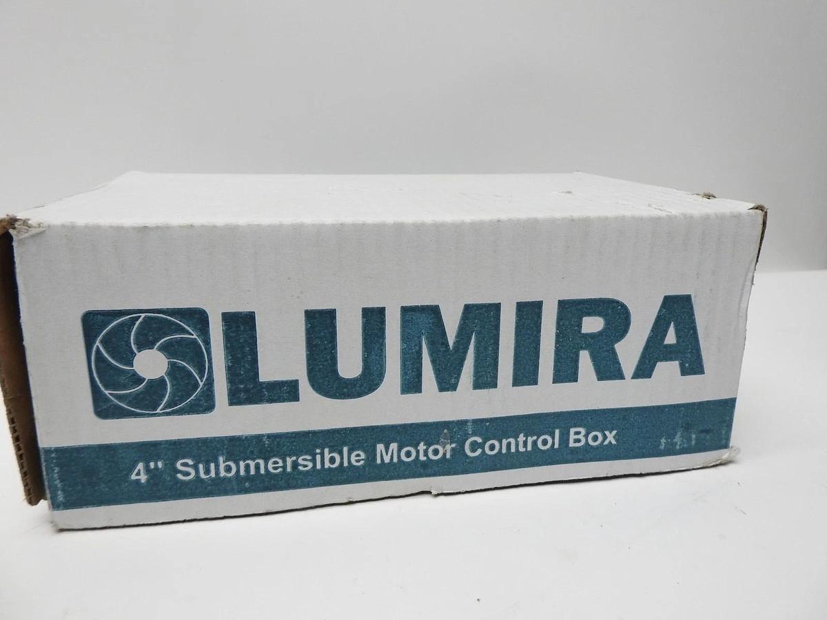 Lumira 4" Submersible Pump + Motor + Control Box 1HP, 10GPM / 12, 1PH - NOB NEW!