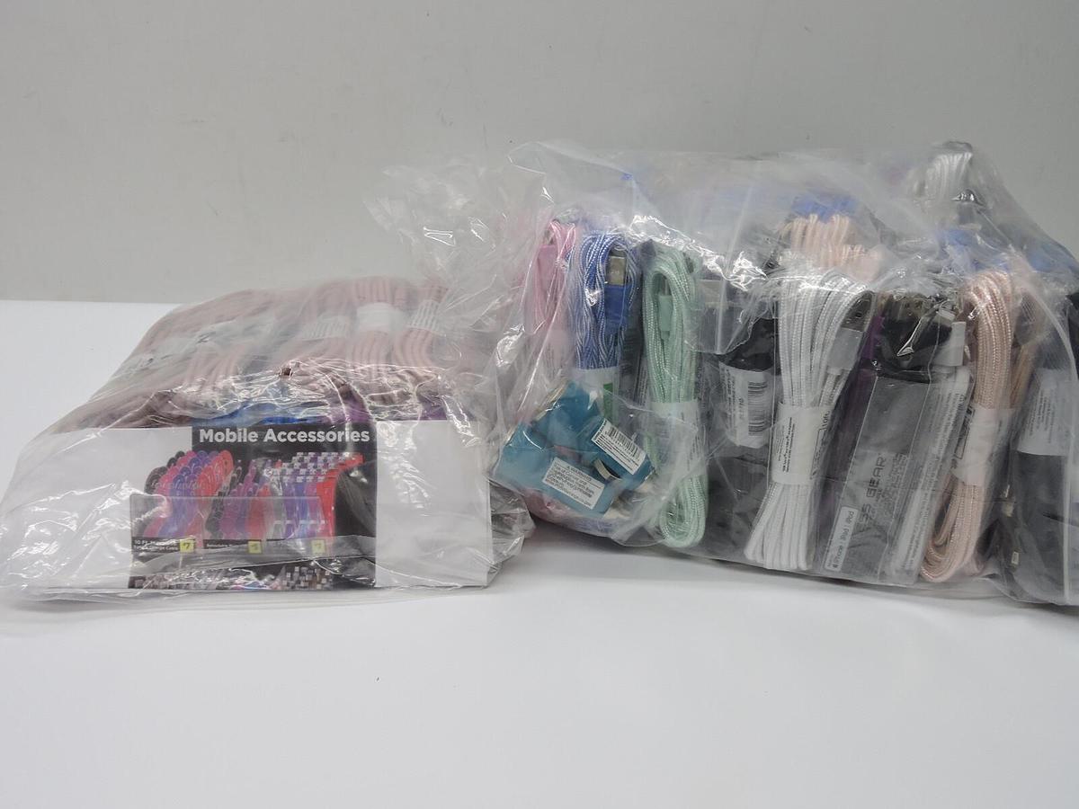 160 PCS Wireless Gear Wholesale USB Accessories & Chargers Multi-Colored RESELL!
