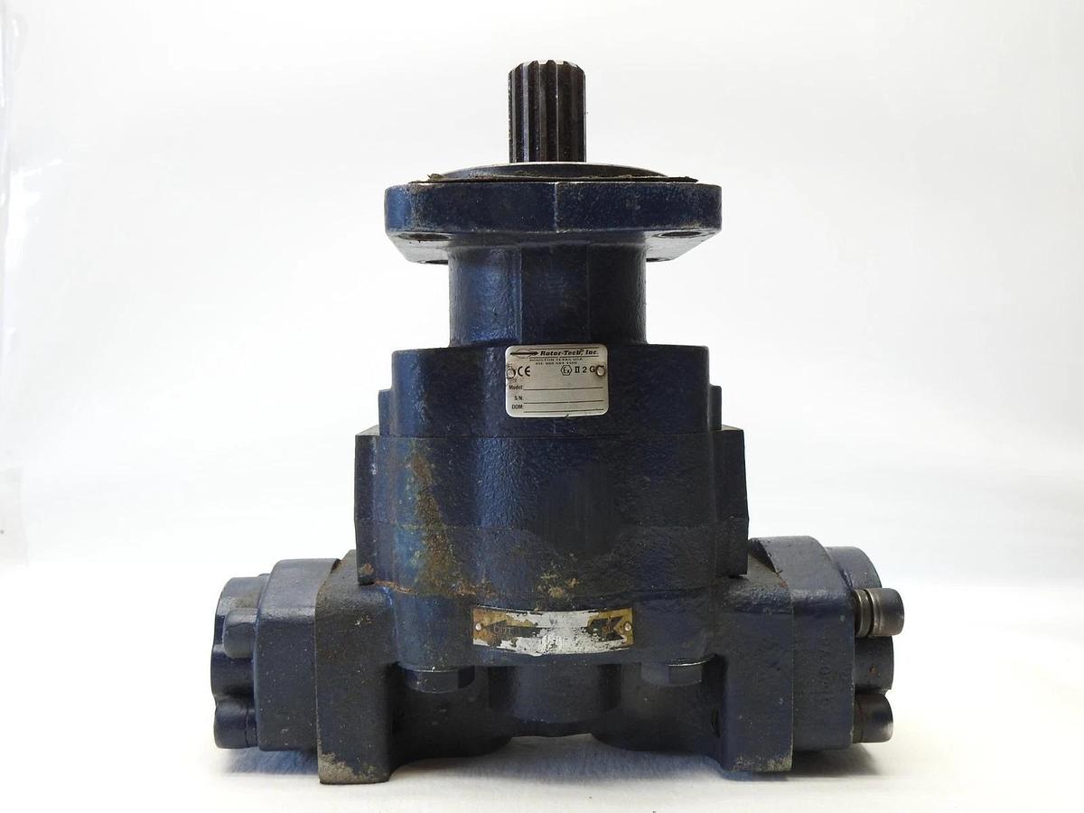 Rotor-Tech GS-3314 E GS Series Electric Drive Double Stage Glycol Pump AS IS REA