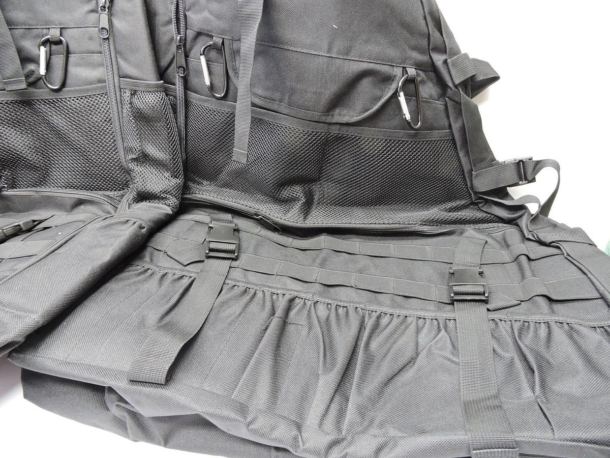 Aukmak Roll Bar Storage Bag Cage for 1997-2021 Jeep