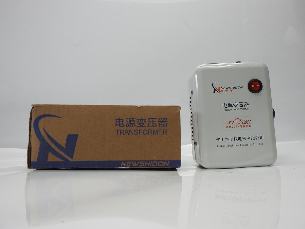 NEWSHIDON STEP-UP TRANSFORMER (110v STEP UP 220v) - NEW!