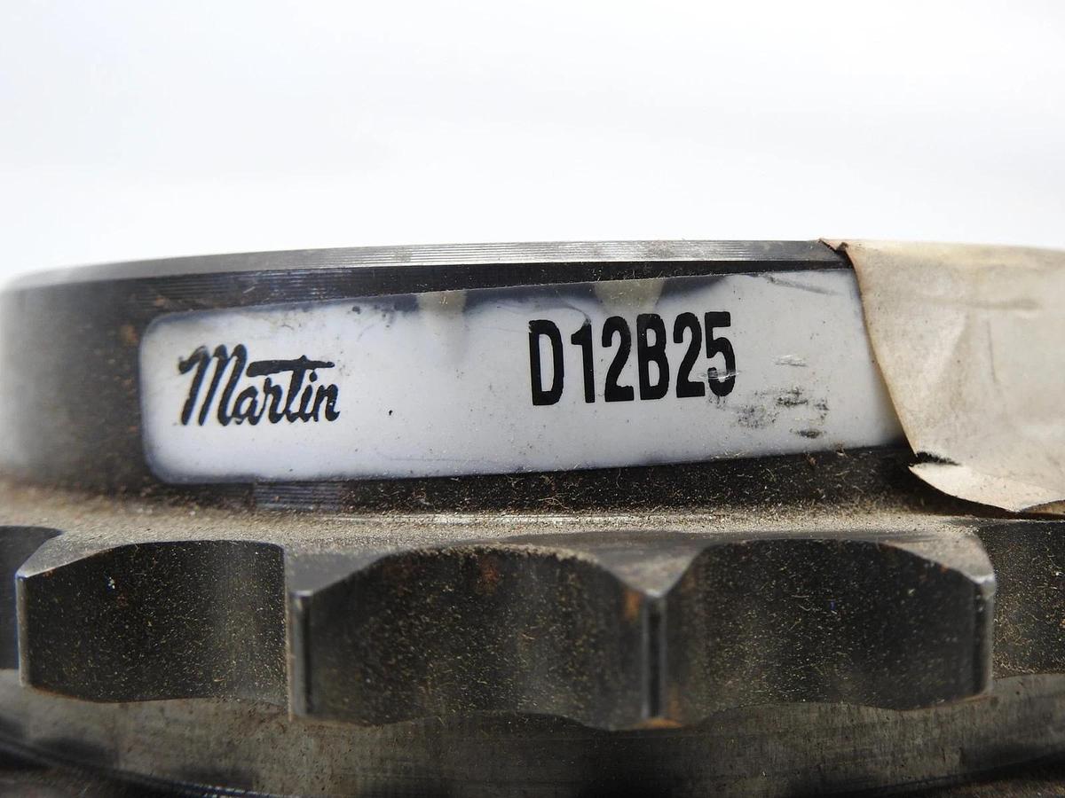 Martin D12B25 Metric Roller Chain Sprocket - NEW OLD STOCK