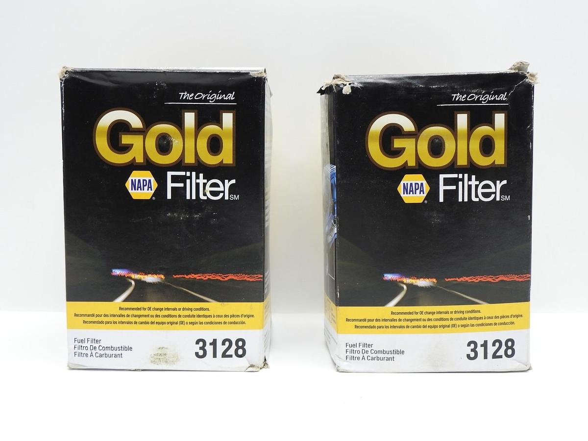 (2 p/k) NAPA Gold 3128 Fuel Filter M20-1.5, Height: 138.5 mm