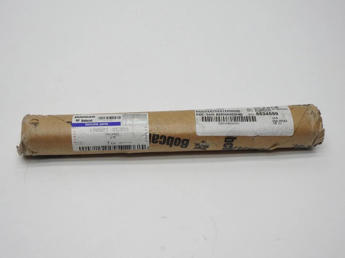 Doosan 120501-05358 Pin, King King pin - OEM NEW!
