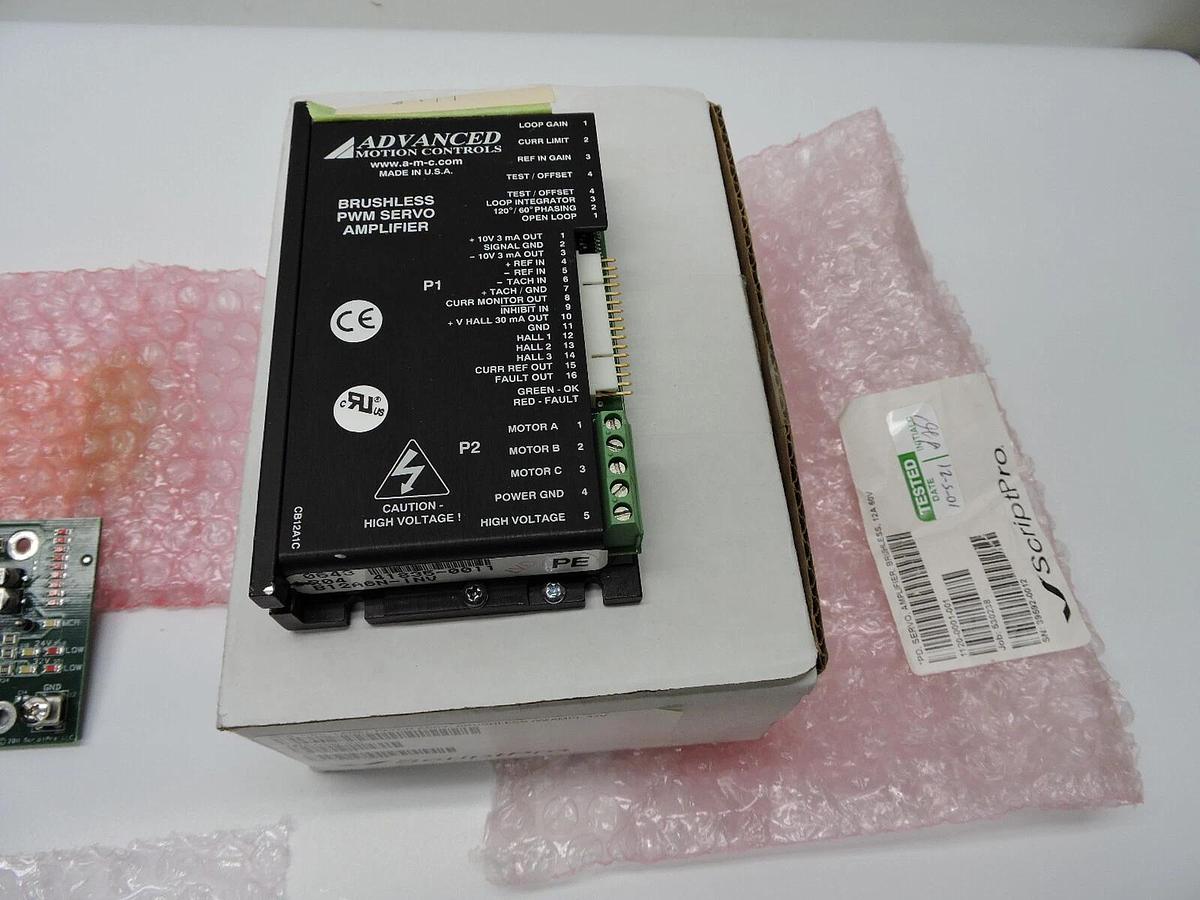 Lot of 4 - Script-Pro PCB Boards, Servo Amp, - AS IS Untested