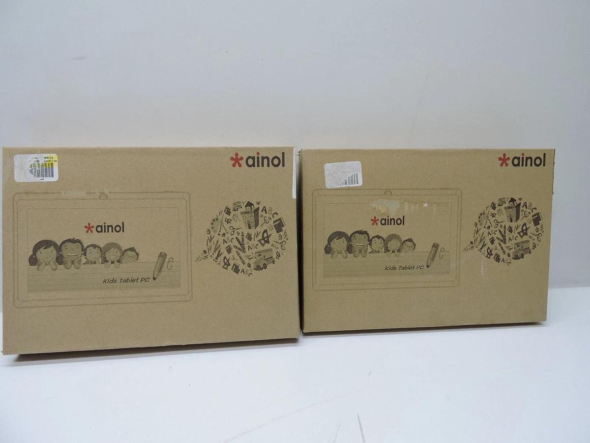 Lot of 2 - Ainol Kids tablet Q88 7" Display (Pink) Android NOB NEW!