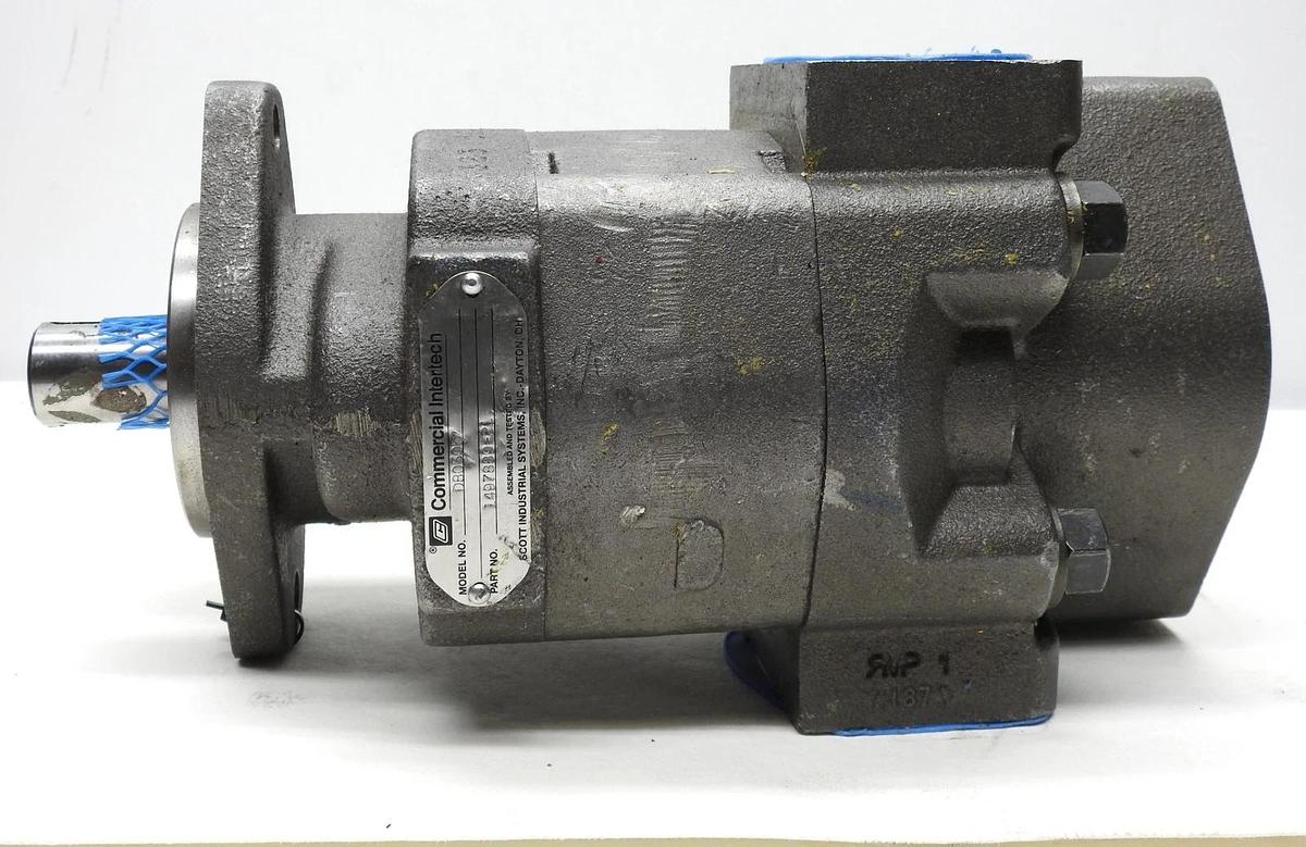 Commercial Intertech D80505 Hydraulic Pump Motor 1497889-21,3235123201