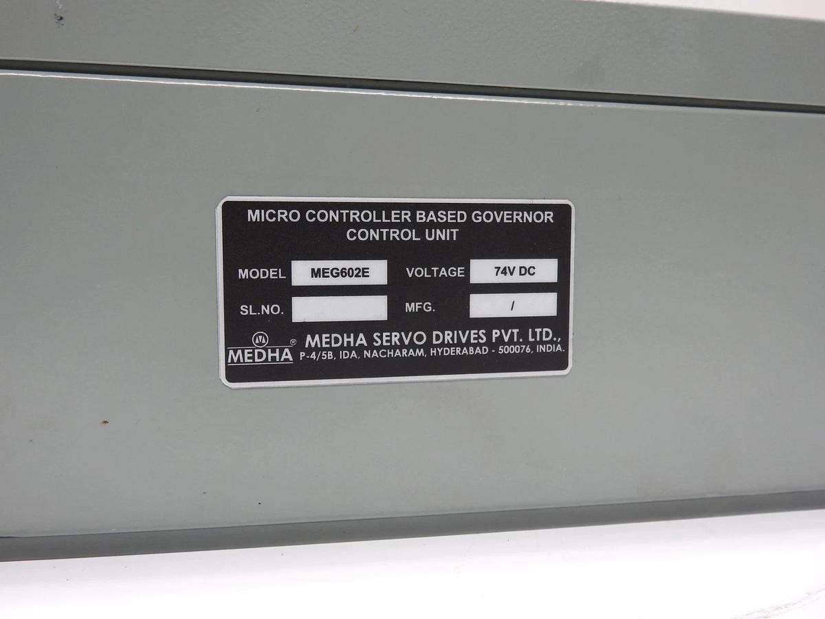 Medha Servo Drives Micro Controller Control Unit MEG602E + Control Unit MEP661V2