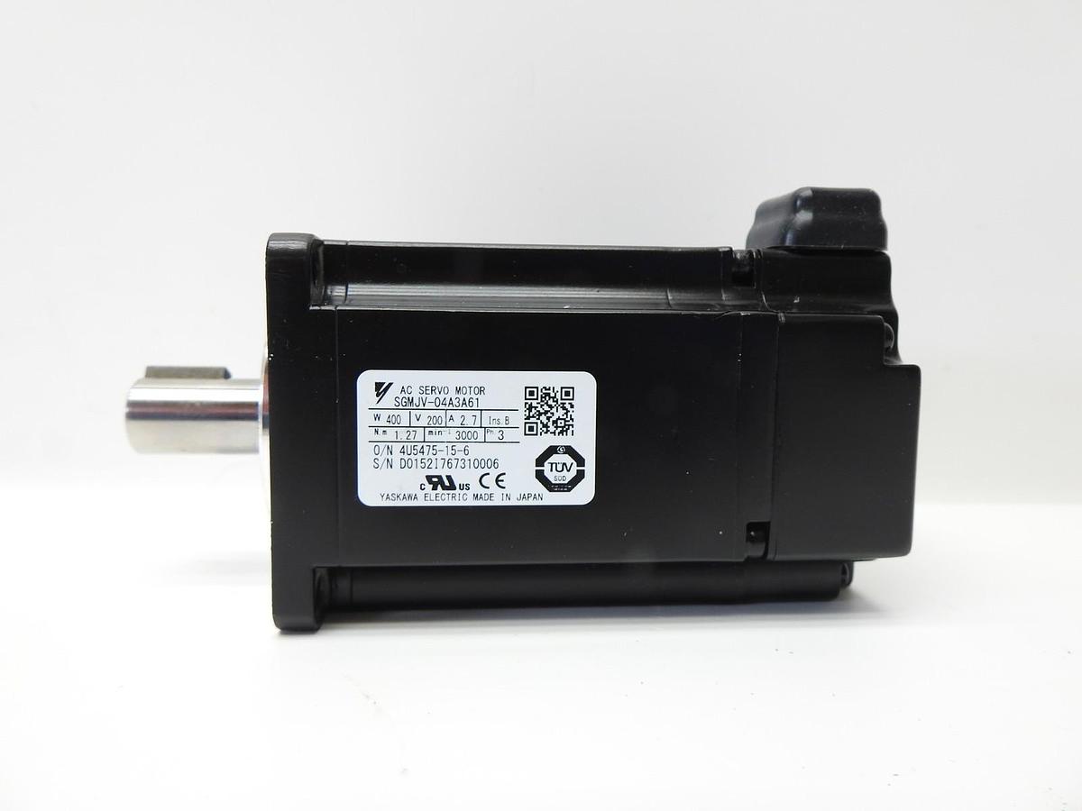 YASKAWA ELECTRIC SGMJV-04A3A61 Servo Motor Sigma 5 200 VAC ~ USA SHIPPED ~
