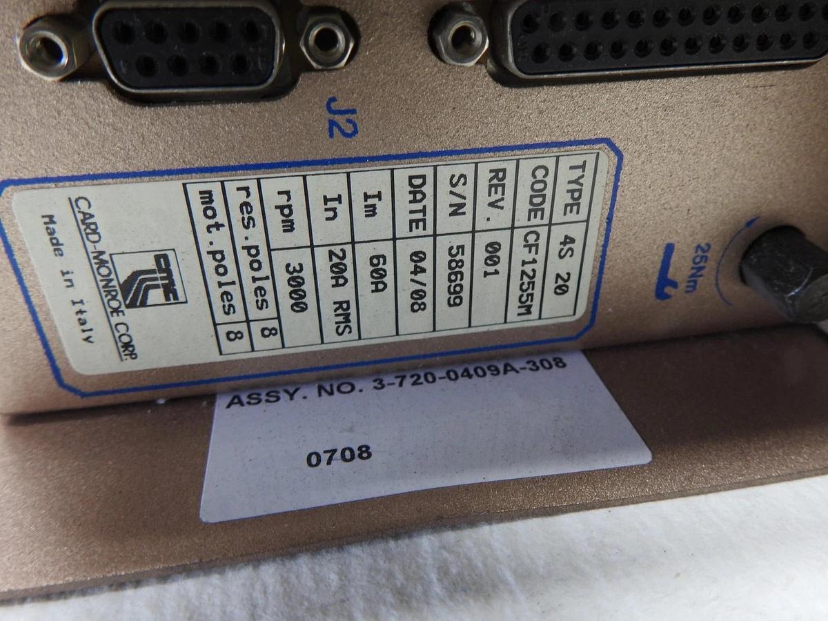 Lot of 3 - Vickers BRM-4S-20 Servo Drive BRM 4S20 BRM-4S 20 - AS IS