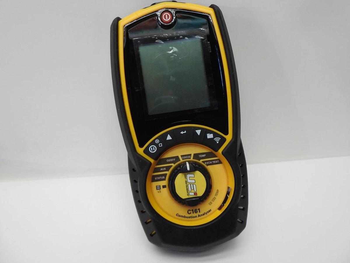 UEi C161 Residential Combustion Analyzer w/ Probe and Calibration Certification