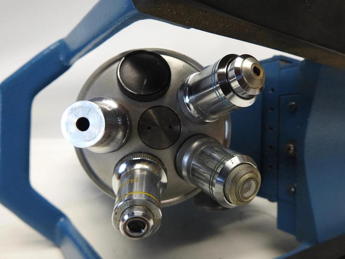 Microscope w/ STC-N63BT, Edmond: 5 0.12, 10 0.25, 20 0.40, 40 0.65
