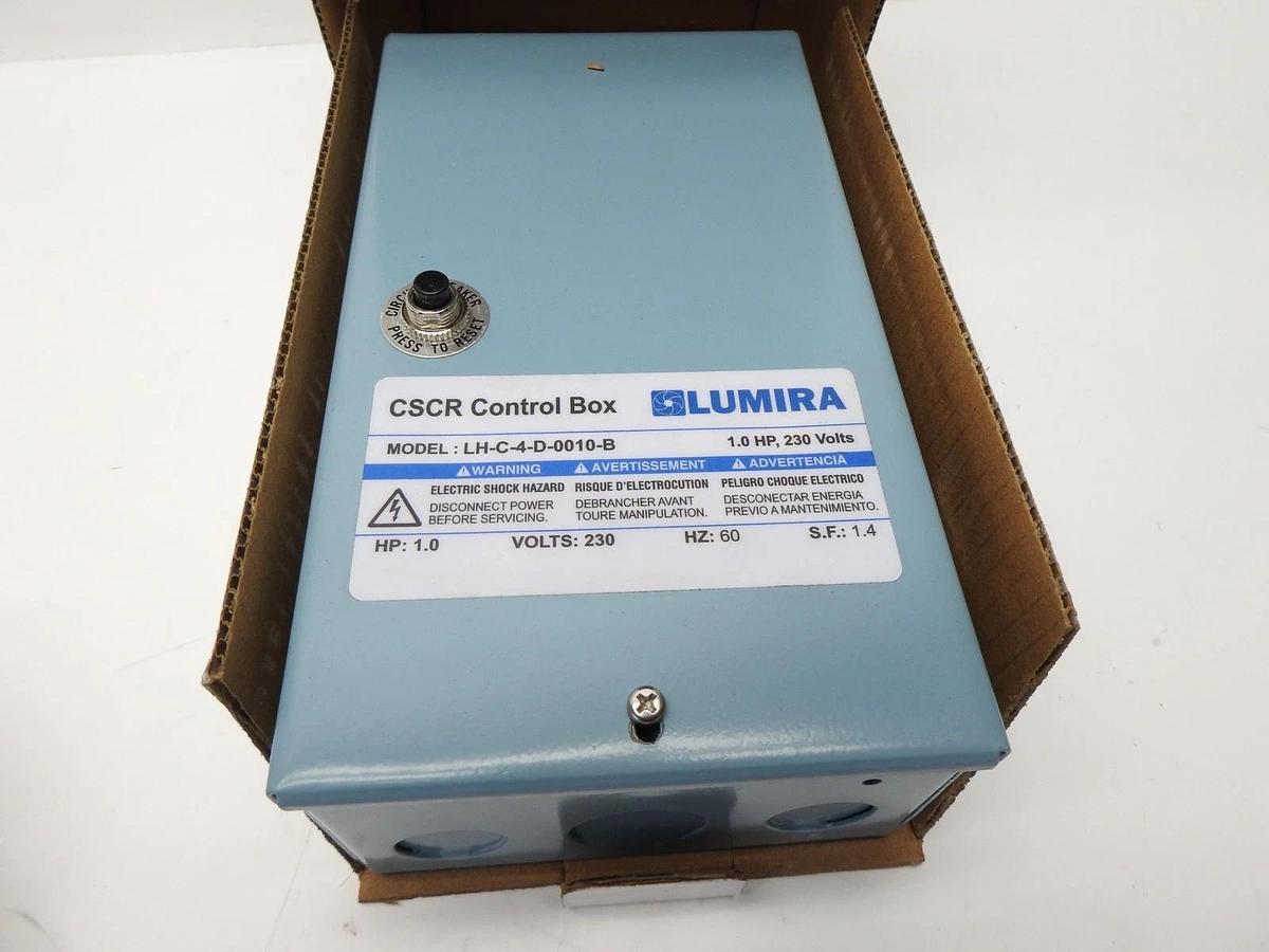 Lumira 4" Submersible Pump + Motor + Control Box 1HP, 10GPM / 12, 1PH - NOB NEW!