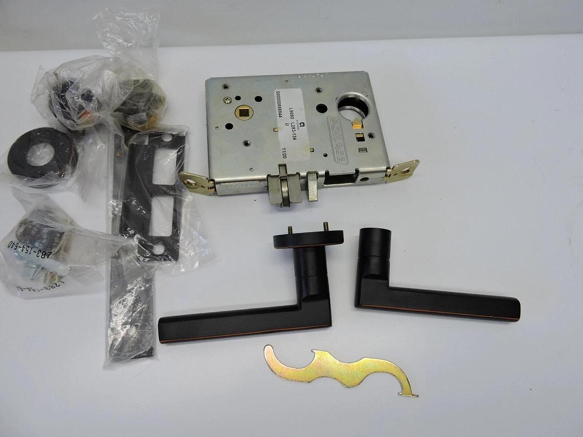 L9080J-18A-613 Schlage L Series Storeroom Commercial Mortise Lock 10-072 613 NEW
