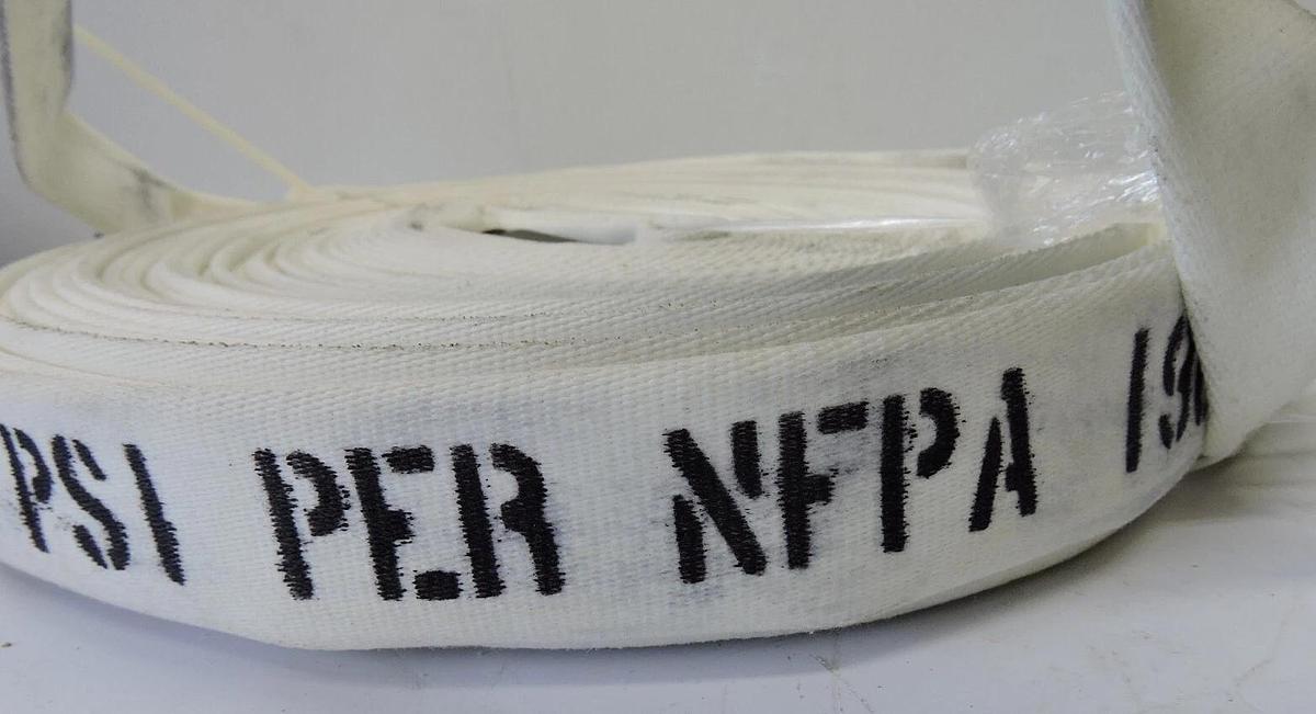 100' Key Hose Fire Service Hose (Test to 300 PSI) Hose Action NH