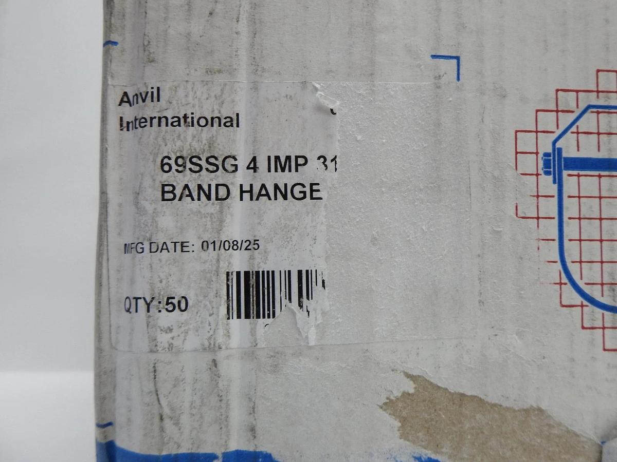 Anvil International 0560810016 69SSG 4 IMPORTED 316SS BAND HANGER (50 Pack) NEW