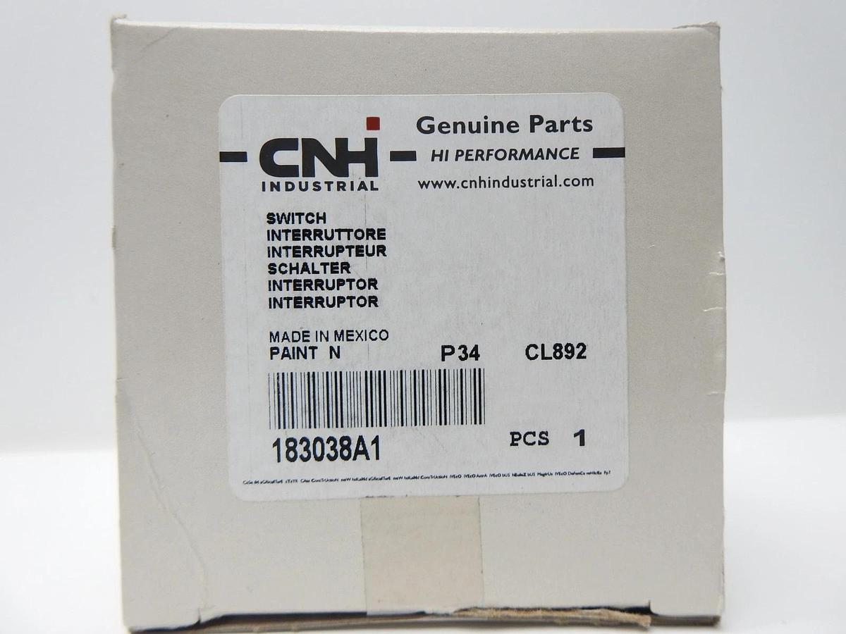 Genuine CNH 183038A1 Solenoid Switch - OEM CNH - NEW IN BOX!